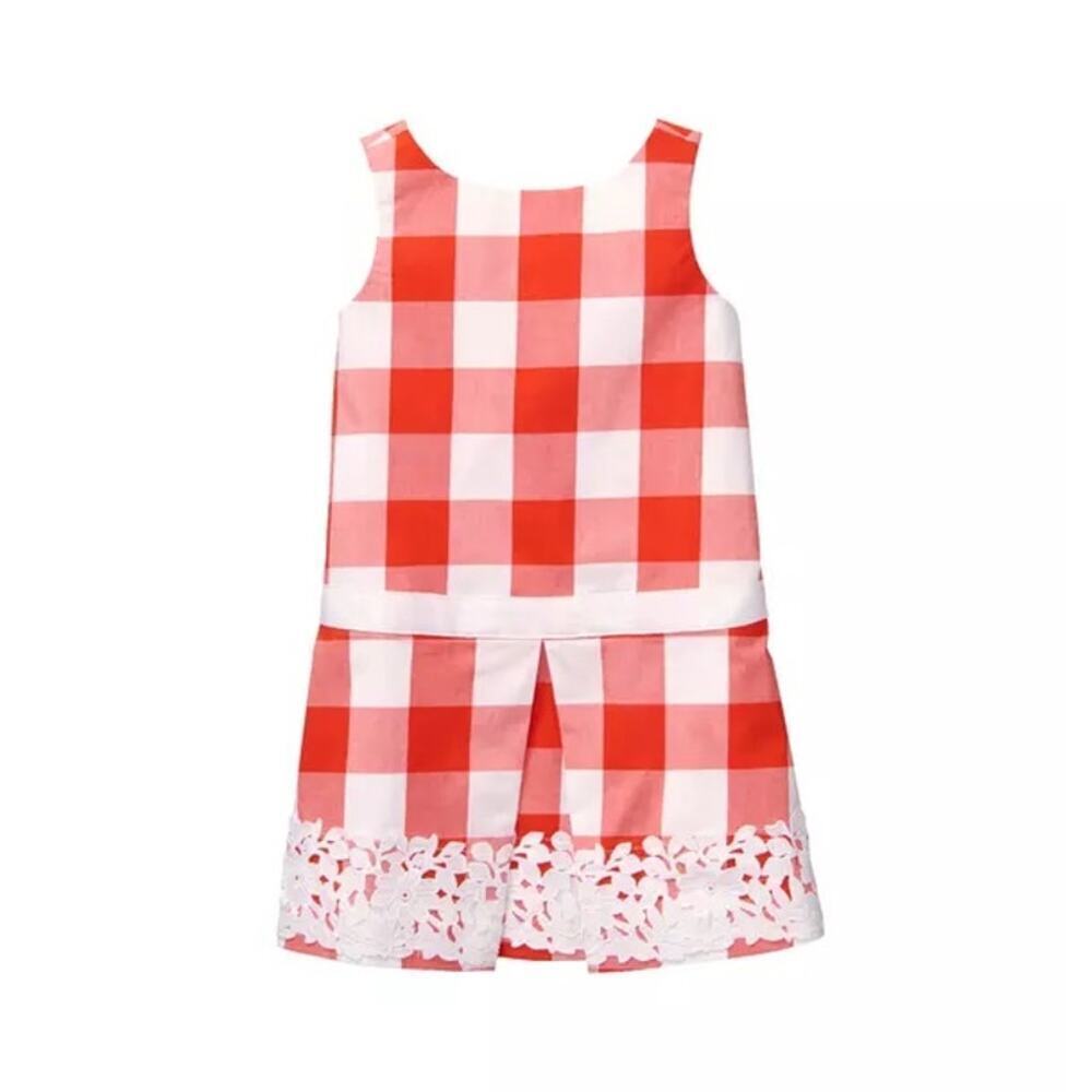 NEW Janie and Jack Gingham Dress sz 3